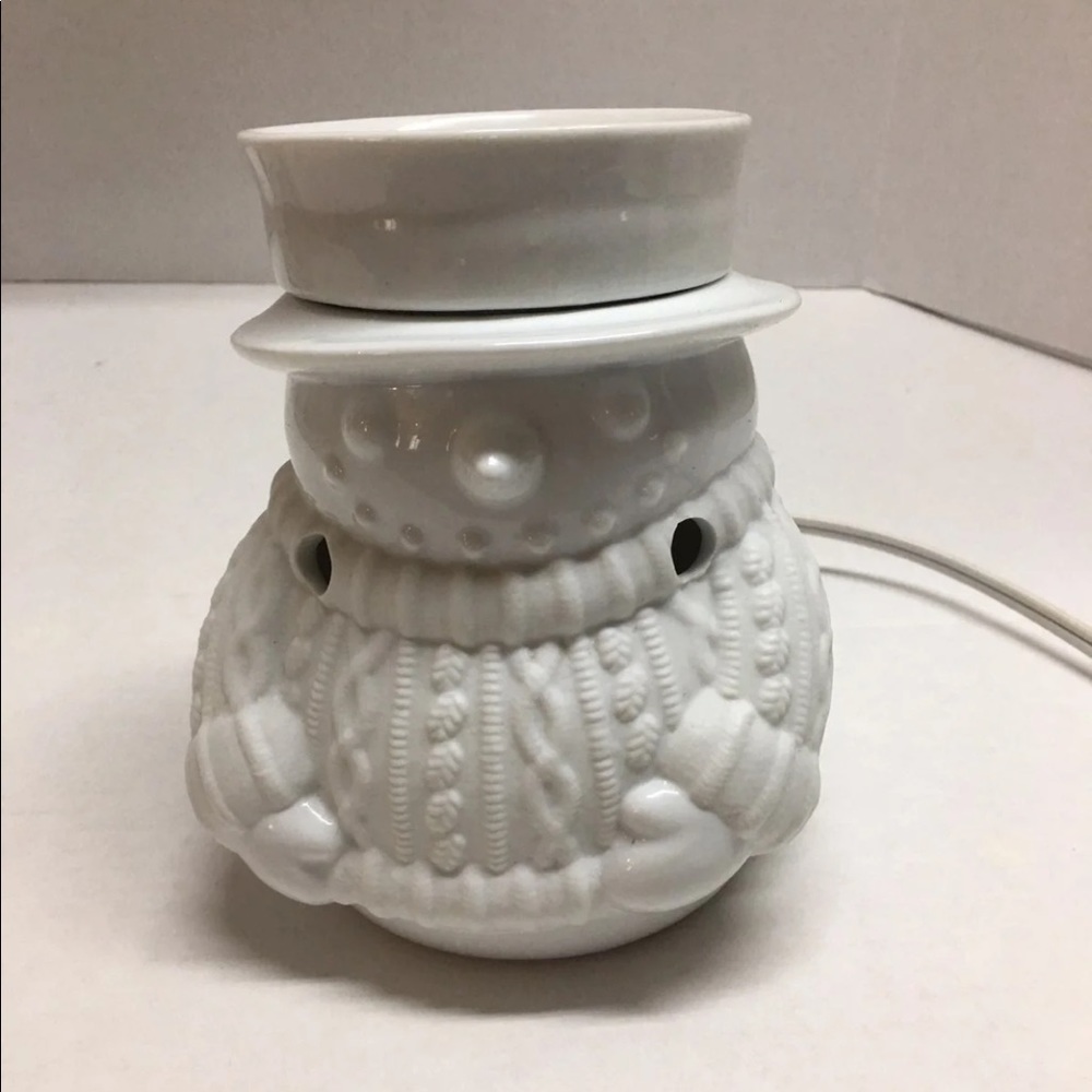 Wax melter snow man